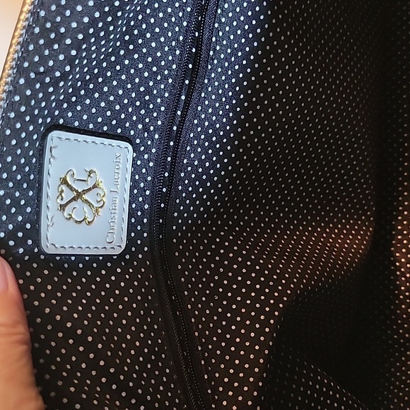 New Christian lacroix gray shoulder bag - Picture 7 of 9